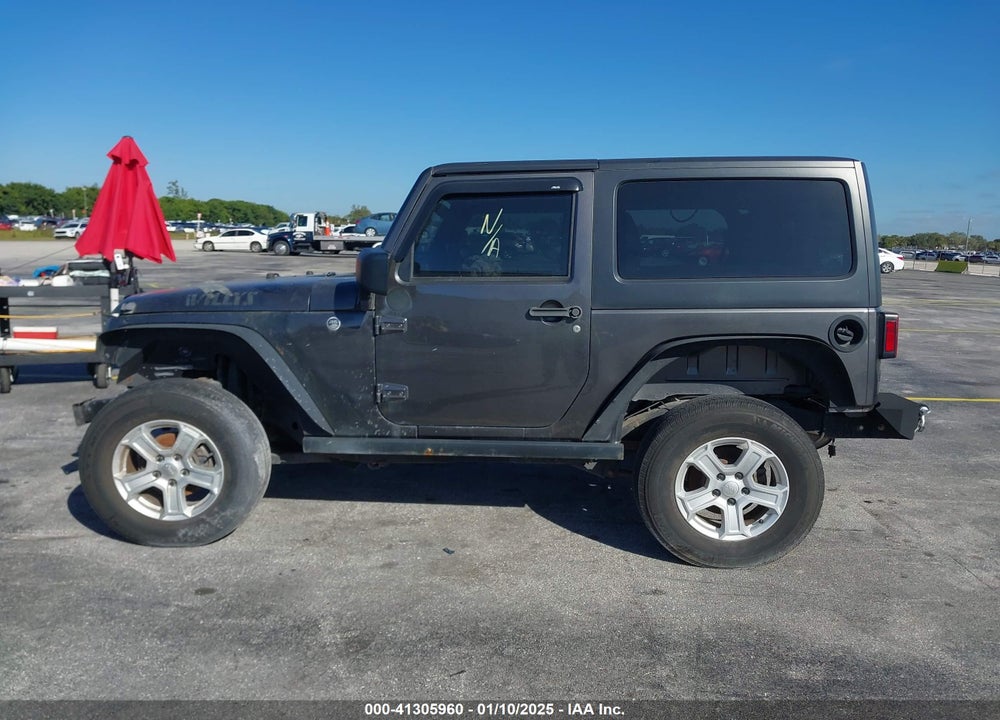 2018 JEEP WRANGLER JK WILLY WHEELER 4X4 VIN: 1C4AJWAG7JL873793