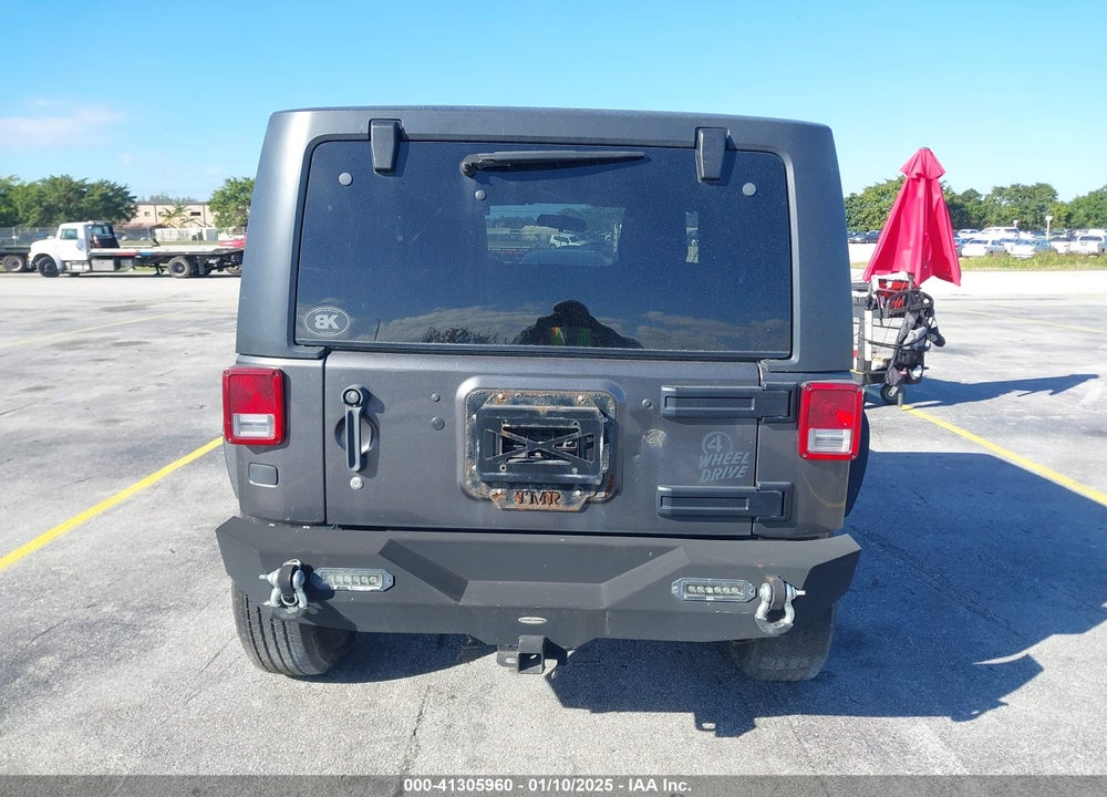 2018 JEEP WRANGLER JK WILLY WHEELER 4X4 VIN: 1C4AJWAG7JL873793