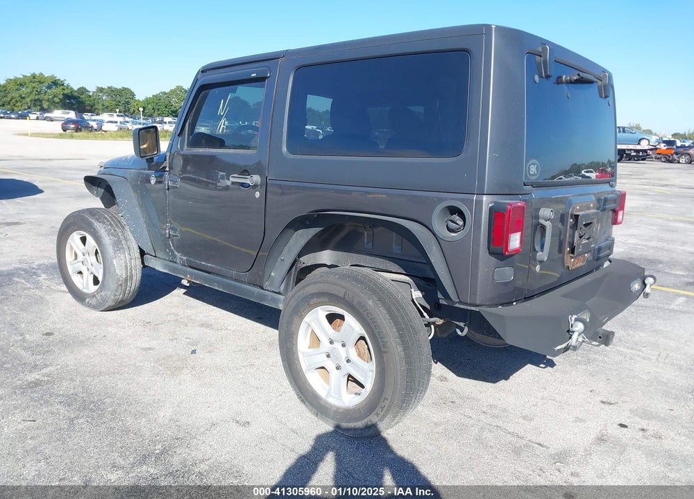2018 JEEP WRANGLER JK WILLY WHEELER 4X4 VIN: 1C4AJWAG7JL873793