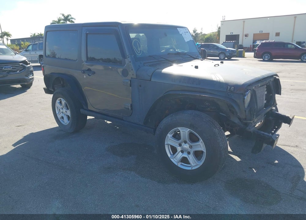 2018 JEEP WRANGLER JK WILLY WHEELER 4X4 VIN: 1C4AJWAG7JL873793