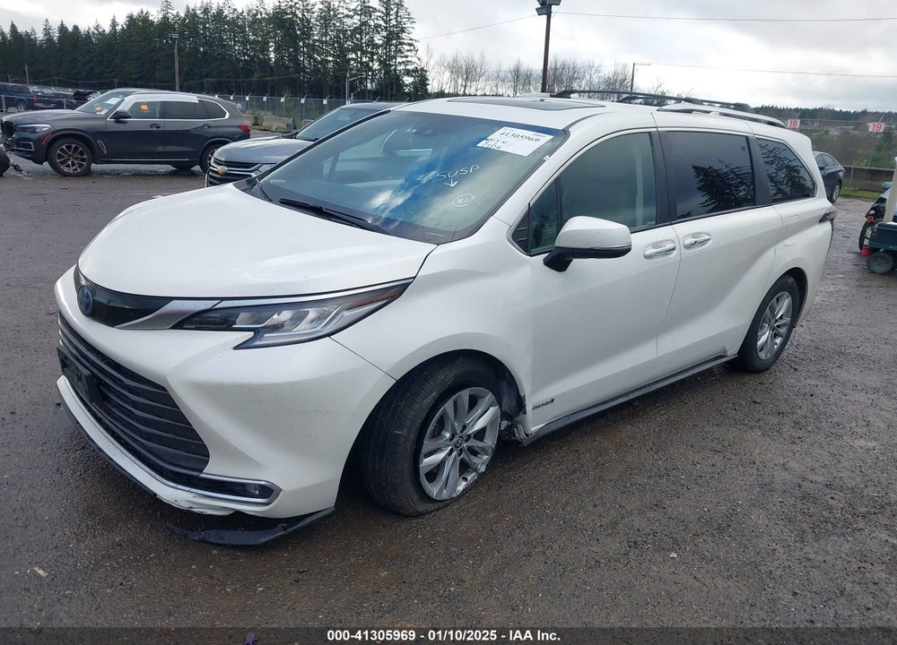 2021 TOYOTA SIENNA LIMITED VIN: 5TDZSKFC8MS033054