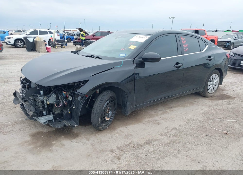 2024 NISSAN SENTRA S XTRONIC CVT VIN: 3N1AB8BV5RY317977