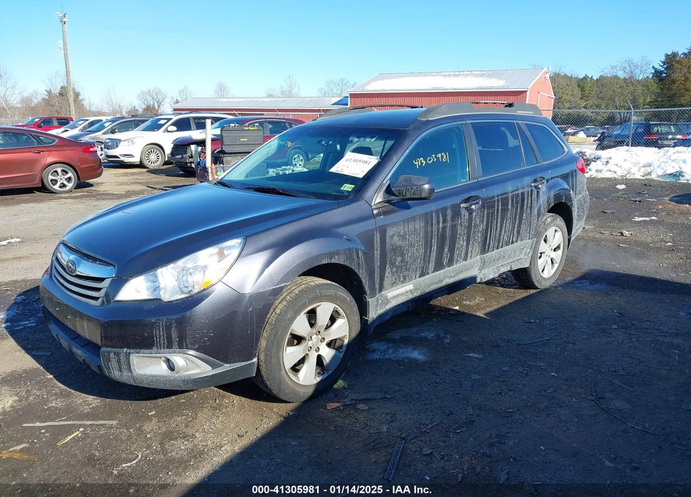2010 SUBARU OUTBACK 2.5I PREMIUM VIN: 4S4BRBCC3A3329769