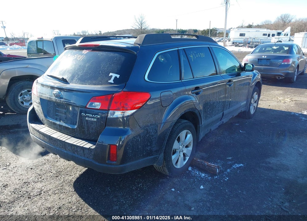 2010 SUBARU OUTBACK 2.5I PREMIUM VIN: 4S4BRBCC3A3329769