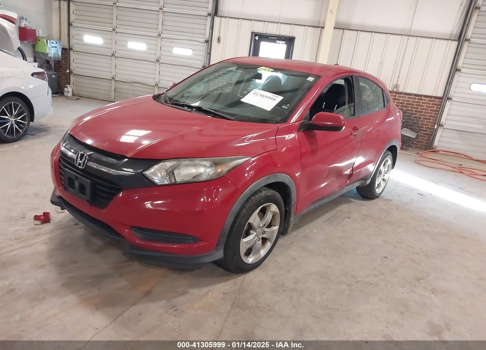 2016 HONDA HR-V LX VIN: 3CZRU5H39GM718588