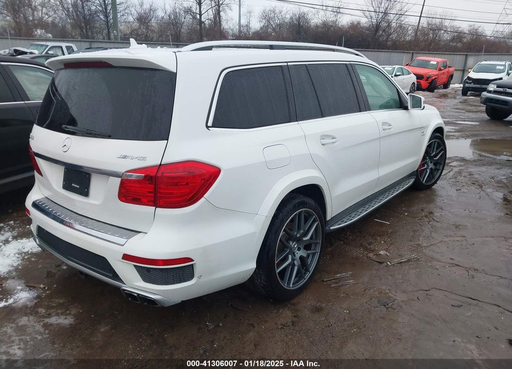2015 MERCEDES-BENZ GL 63 AMG 4MATIC VIN: 4JGDF7EE3FA594305