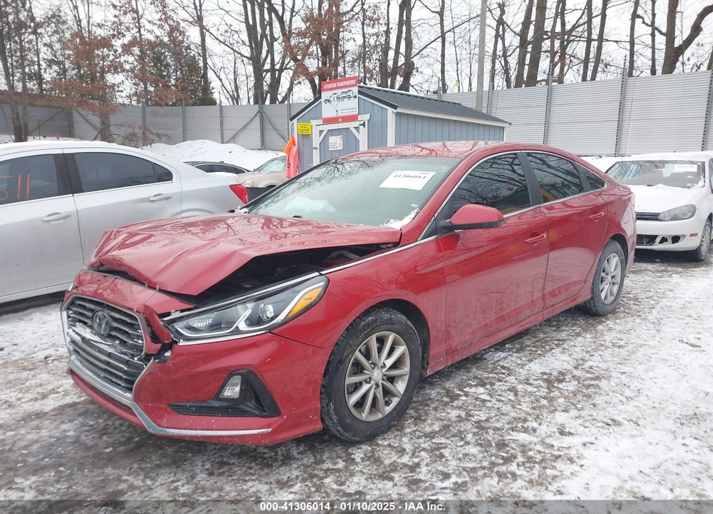2019 HYUNDAI SONATA SE VIN: 5NPE24AF8KH751590