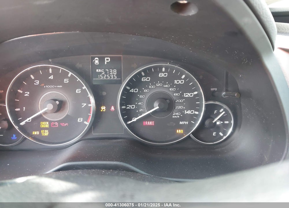 2012 SUBARU OUTBACK 2.5I LIMITED VIN: 4S4BRBJC0C3268435