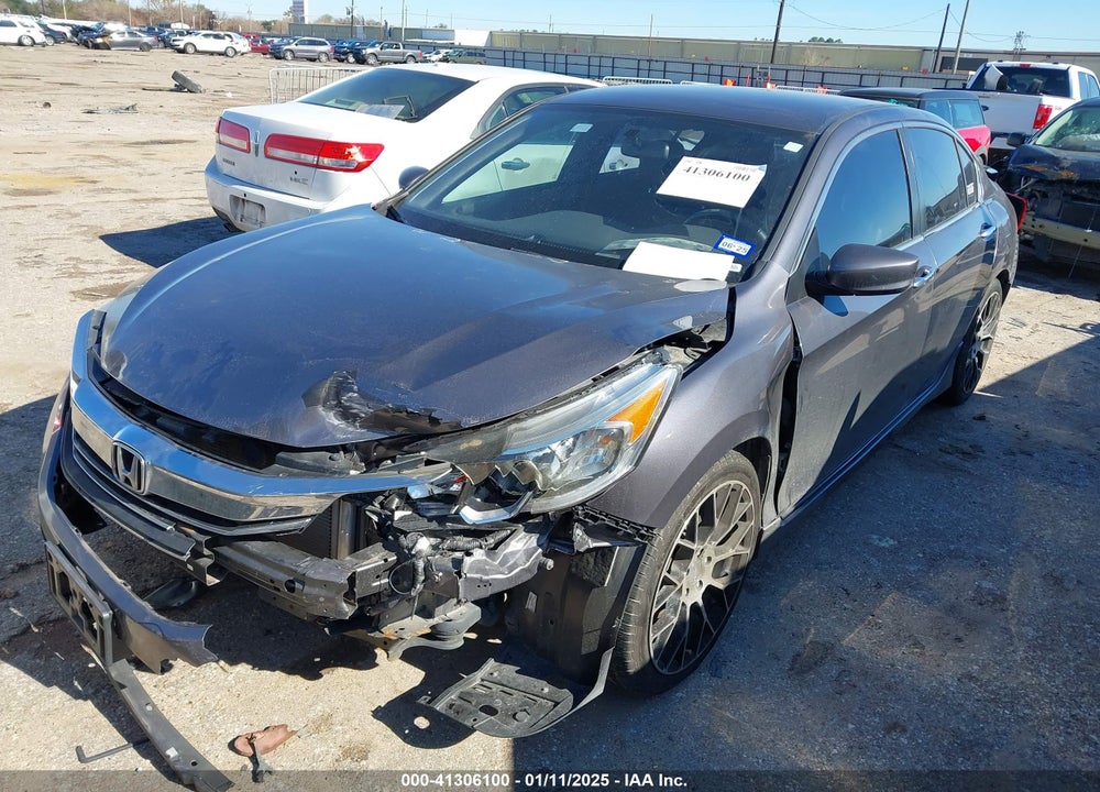 2017 HONDA ACCORD SPORT SE VIN: 1HGCR2F18HA224302