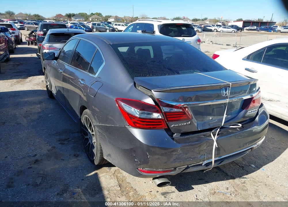 2017 HONDA ACCORD SPORT SE VIN: 1HGCR2F18HA224302