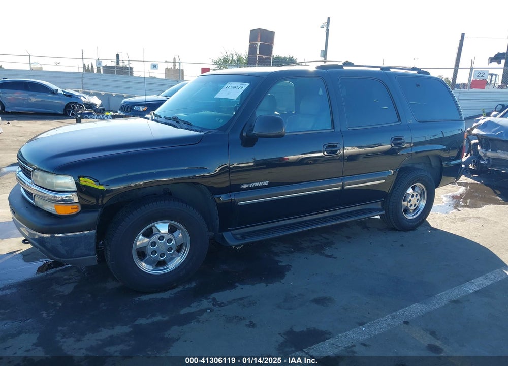2001 CHEVROLET TAHOE LT VIN: 1GNEC13T31R105998