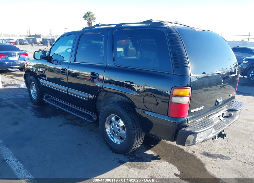 2001 CHEVROLET TAHOE LT VIN: 1GNEC13T31R105998