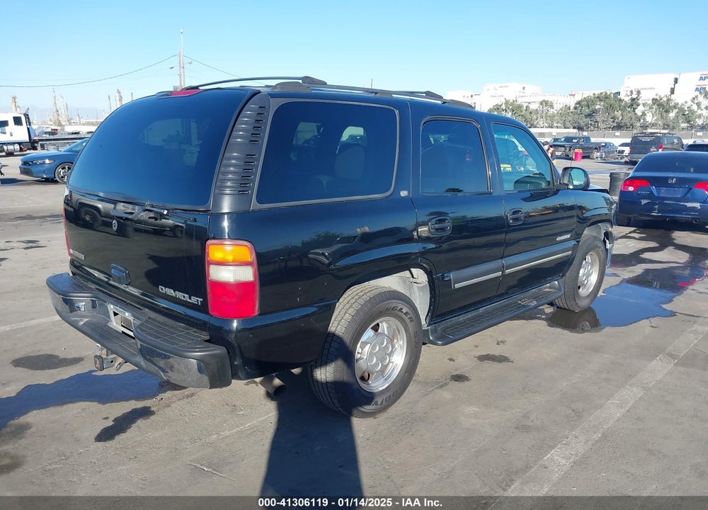 2001 CHEVROLET TAHOE LT VIN: 1GNEC13T31R105998