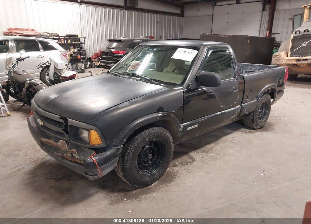 1997 CHEVROLET S-10 FLEETSIDE VIN: 1GCCS1442VK191815