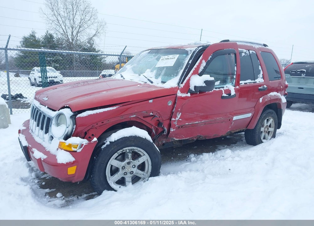 2006 JEEP LIBERTY LIMITED EDITION VIN: 1J4GL58K76W164662