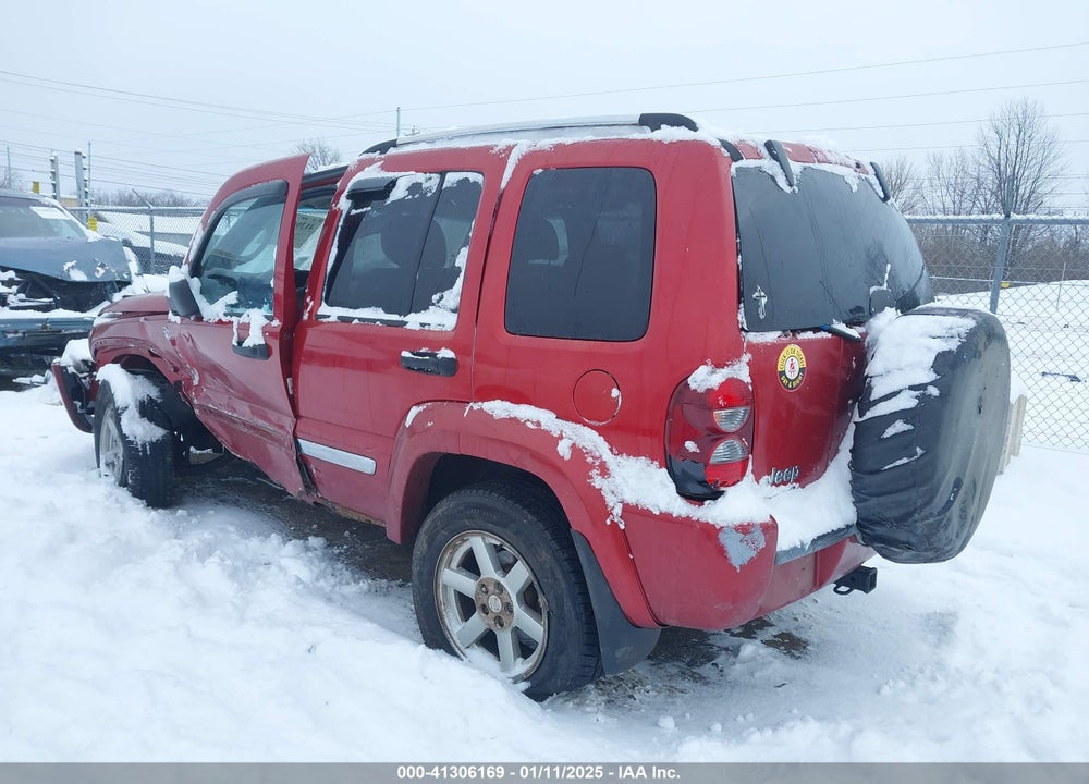 2006 JEEP LIBERTY LIMITED EDITION VIN: 1J4GL58K76W164662