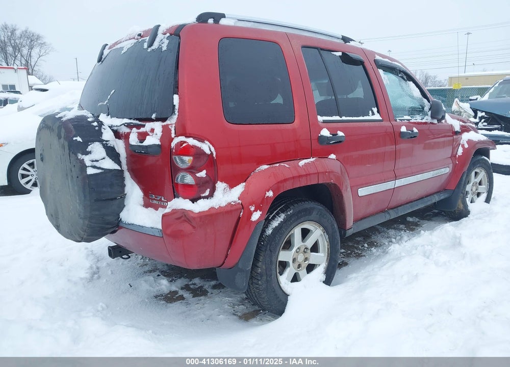 2006 JEEP LIBERTY LIMITED EDITION VIN: 1J4GL58K76W164662