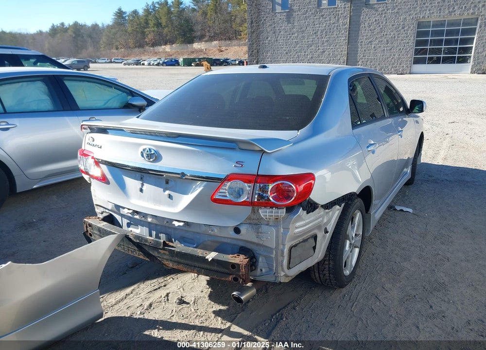 2011 TOYOTA COROLLA S VIN: 2T1BU4EEXBC693130
