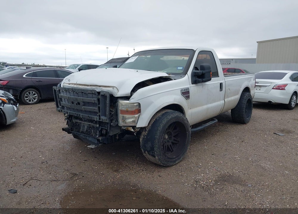 2008 FORD F250 VIN: 1FTSF20R08EE40803