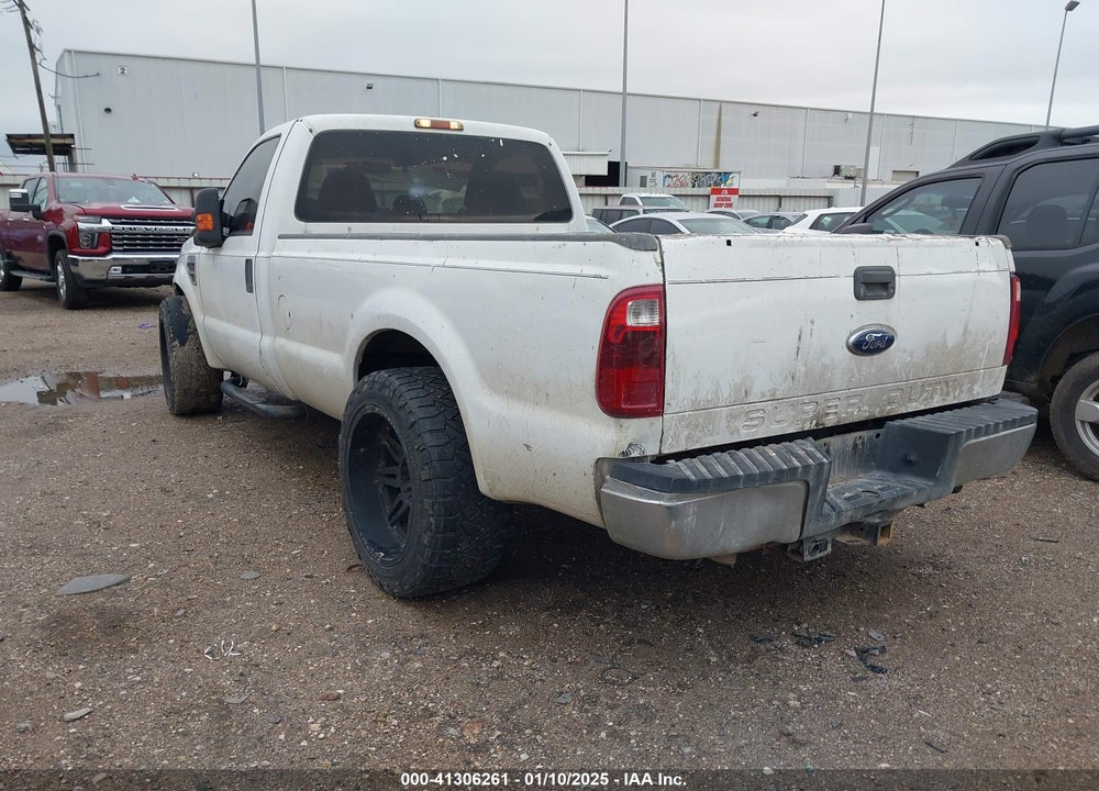 2008 FORD F250 VIN: 1FTSF20R08EE40803