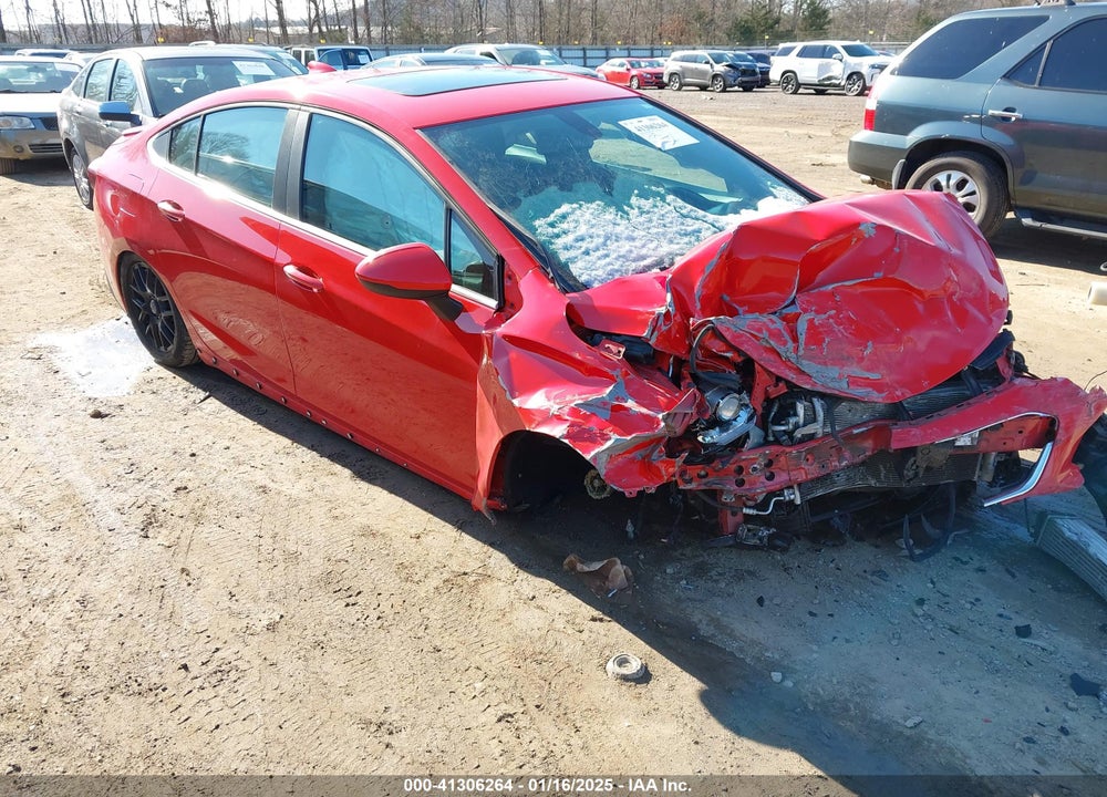 2016 CHEVROLET CRUZE LT AUTO VIN: 1G1BE5SM3G7319863
