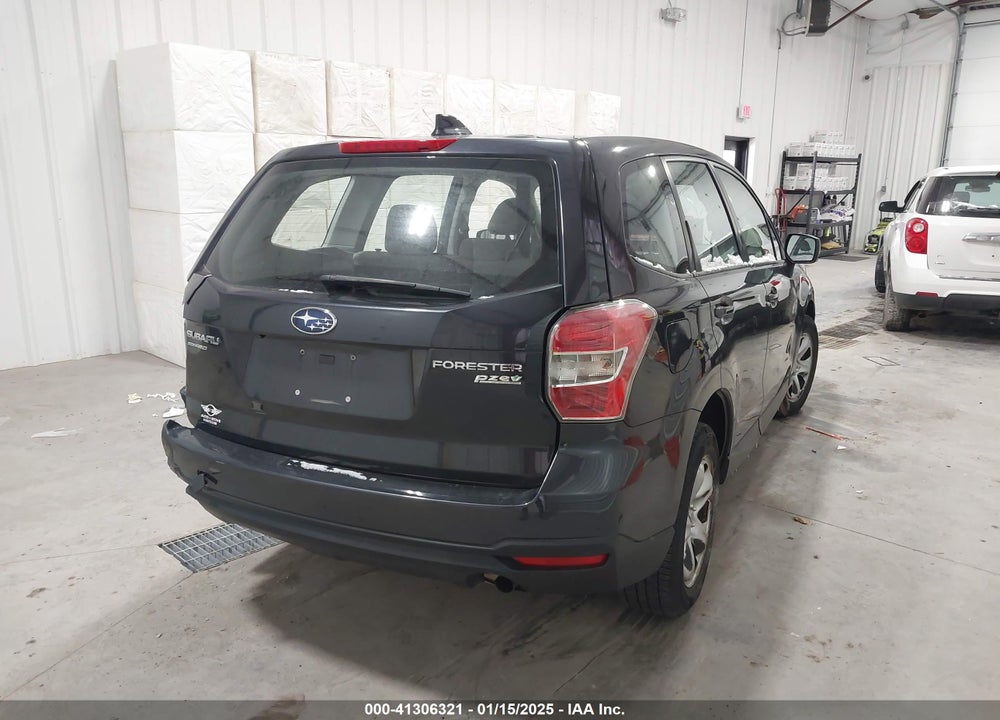 2016 SUBARU FORESTER 2.5I VIN: JF2SJAACXGH514665