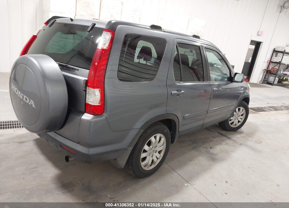 2006 HONDA CR-V SE VIN: SHSRD78966U422882