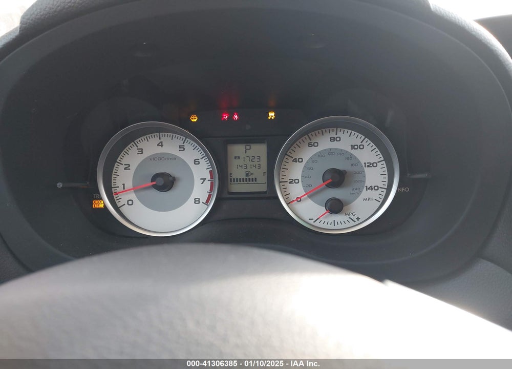 2012 SUBARU IMPREZA VIN: JF1GPAD60CH222466