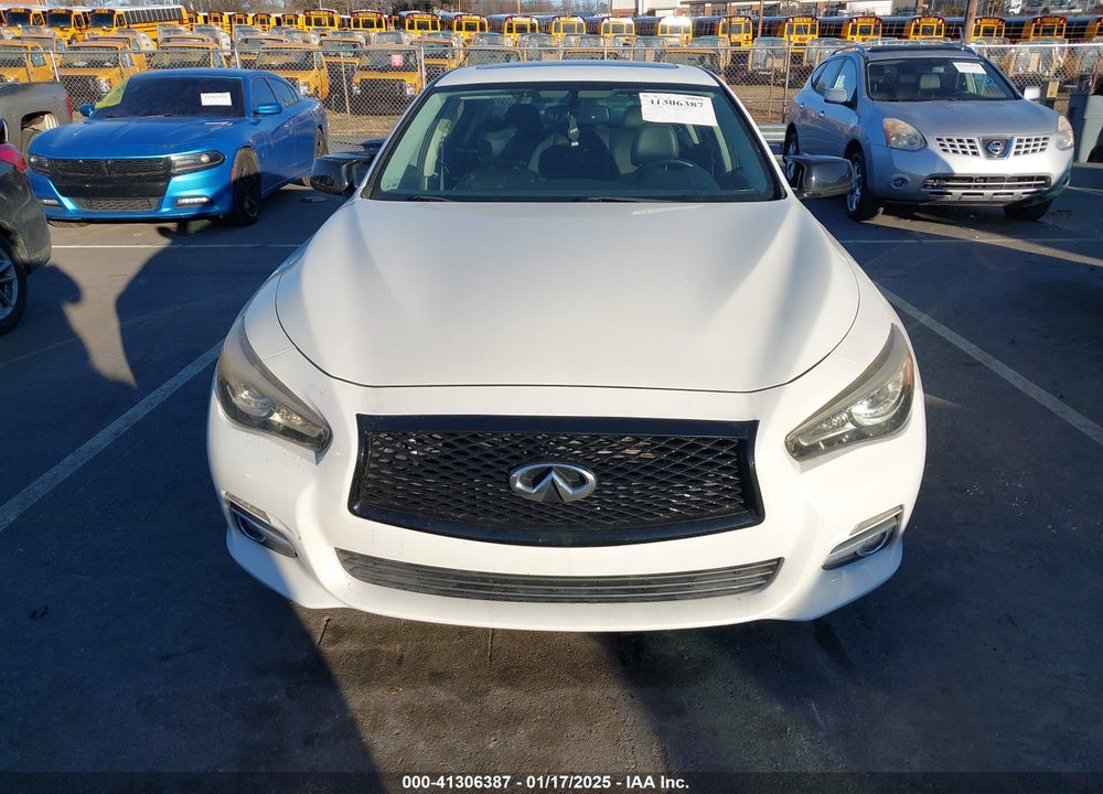 2014 INFINITI Q50 HYBRID VIN: JN1AV7AP5EM690406