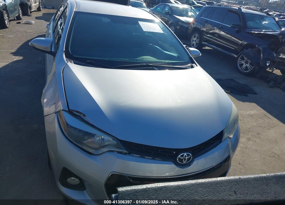 2016 TOYOTA COROLLA S PLUS VIN: 5YFBURHE9GP455558