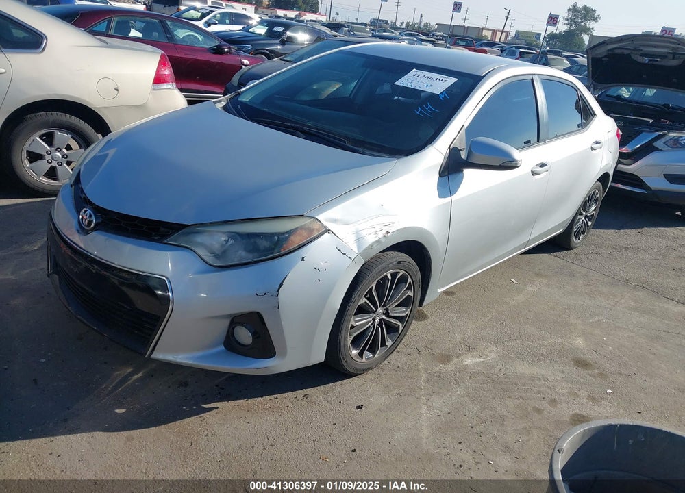 2016 TOYOTA COROLLA S PLUS VIN: 5YFBURHE9GP455558
