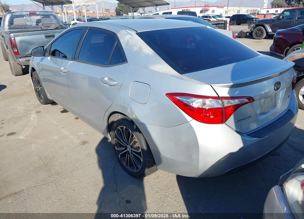 2016 TOYOTA COROLLA S PLUS VIN: 5YFBURHE9GP455558