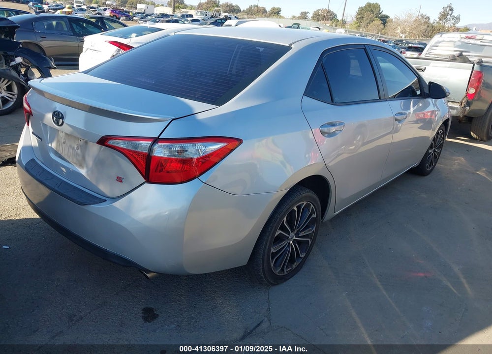 2016 TOYOTA COROLLA S PLUS VIN: 5YFBURHE9GP455558