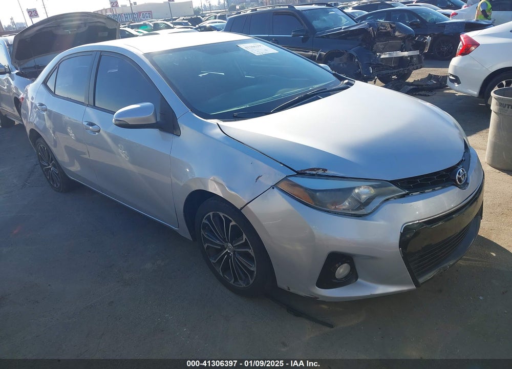 2016 TOYOTA COROLLA S PLUS VIN: 5YFBURHE9GP455558
