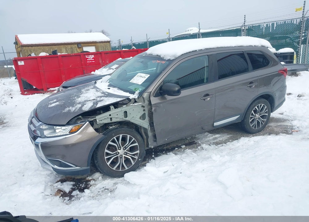 2017 MITSUBISHI OUTLANDER ES VIN: JA4AZ2A36HZ049073