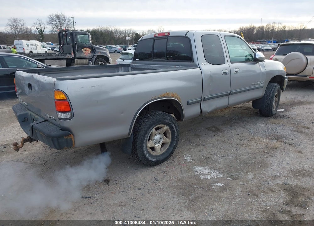 2002 TOYOTA TUNDRA SR5 V8 VIN: 5TBBT44162S284933