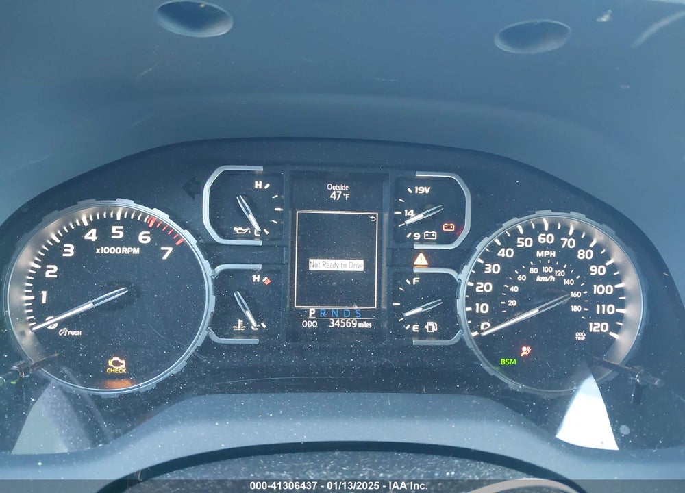 2019 TOYOTA TUNDRA LIMITED 5.7L V8 VIN: 5TFHY5F14KX792169