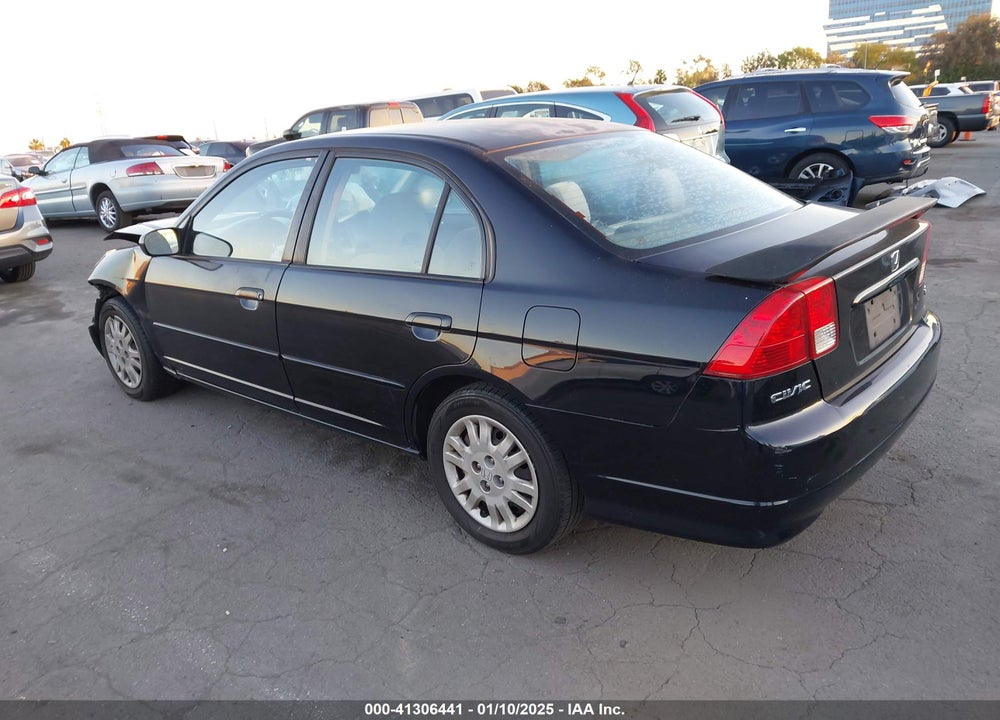 2005 HONDA CIVIC LX VIN: 2HGES16525H626534