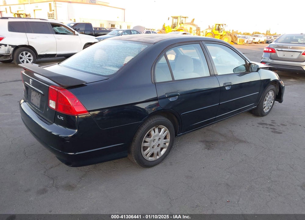 2005 HONDA CIVIC LX VIN: 2HGES16525H626534