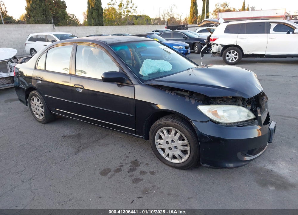 2005 HONDA CIVIC LX VIN: 2HGES16525H626534