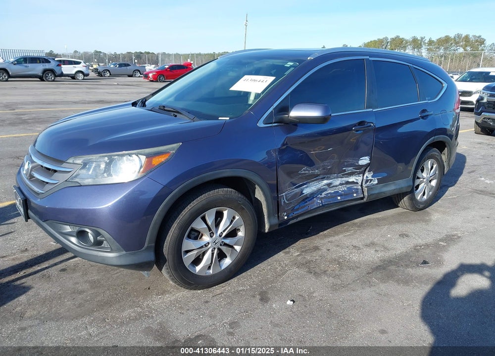 2012 HONDA CR-V EX-L VIN: JHLRM4H70CC012398