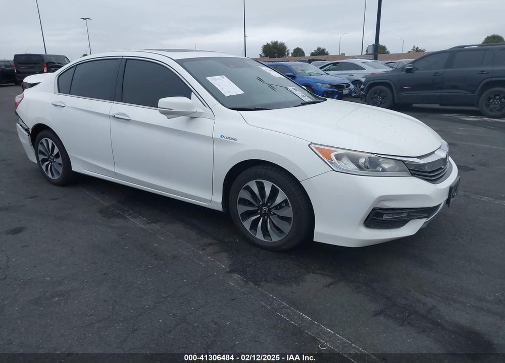 2017 HONDA ACCORD HYBRID EX-L VIN: JHMCR6F58HC022653