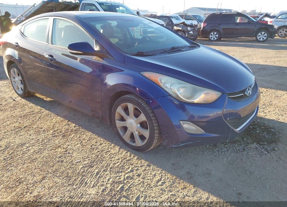 2011 HYUNDAI ELANTRA LIMITED VIN: 5NPDH4AE4BH019667