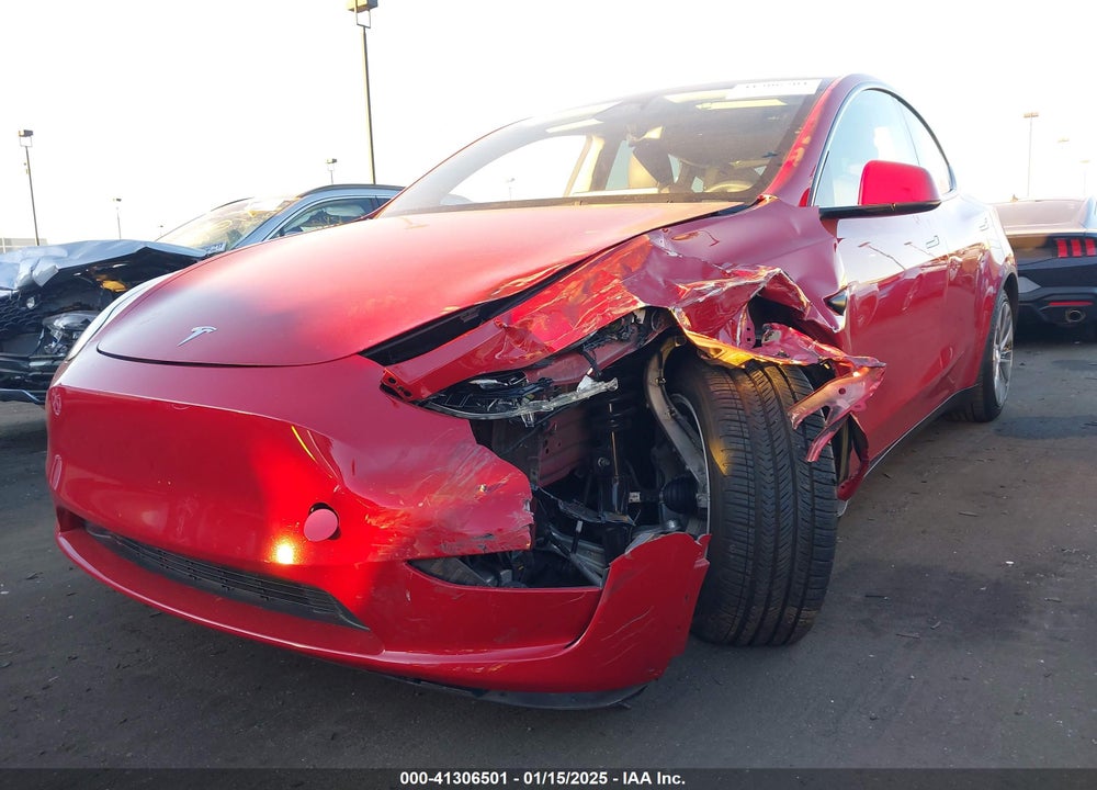 2023 TESLA MODEL Y AWD/LONG RANGE DUAL MOTOR ALL-WHEEL DRIVE VIN: 7SAYGAEE0PF859791