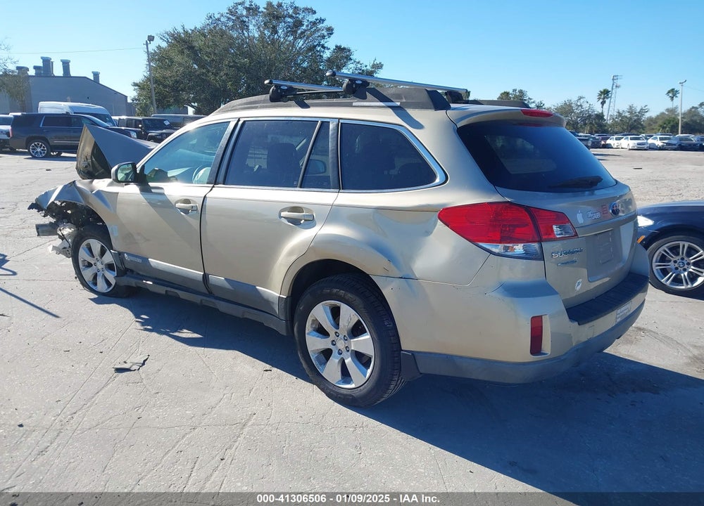 2010 SUBARU OUTBACK 2.5I LIMITED VIN: 4S4BRCJC6A3381101
