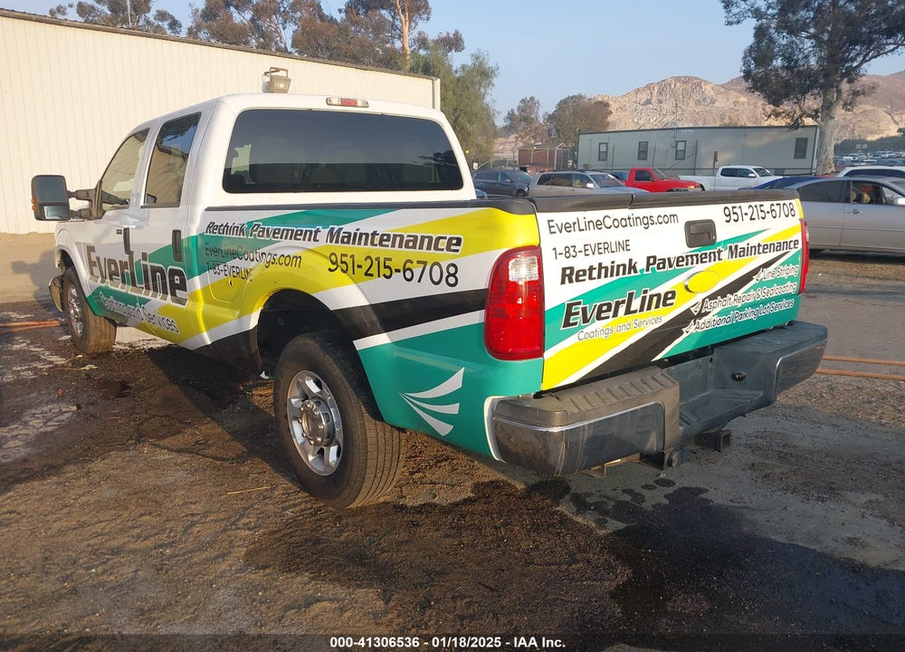 2013 FORD F-250 VIN: 1FT7W2A62DEB09127