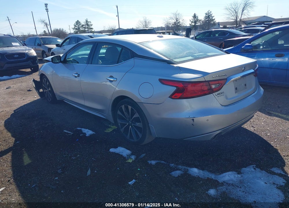 2016 NISSAN MAXIMA 3.5 SR VIN: 1N4AA6APXGC376686
