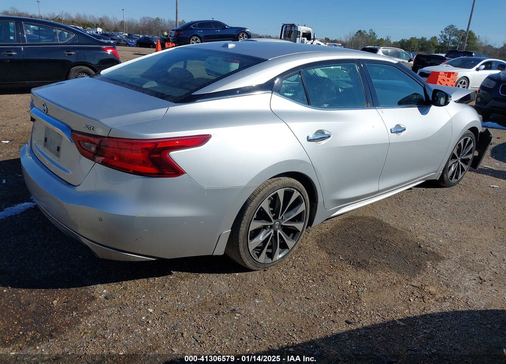 2016 NISSAN MAXIMA 3.5 SR VIN: 1N4AA6APXGC376686