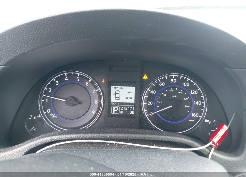 2010 INFINITI G37X VIN: JN1CV6EL6AM151541