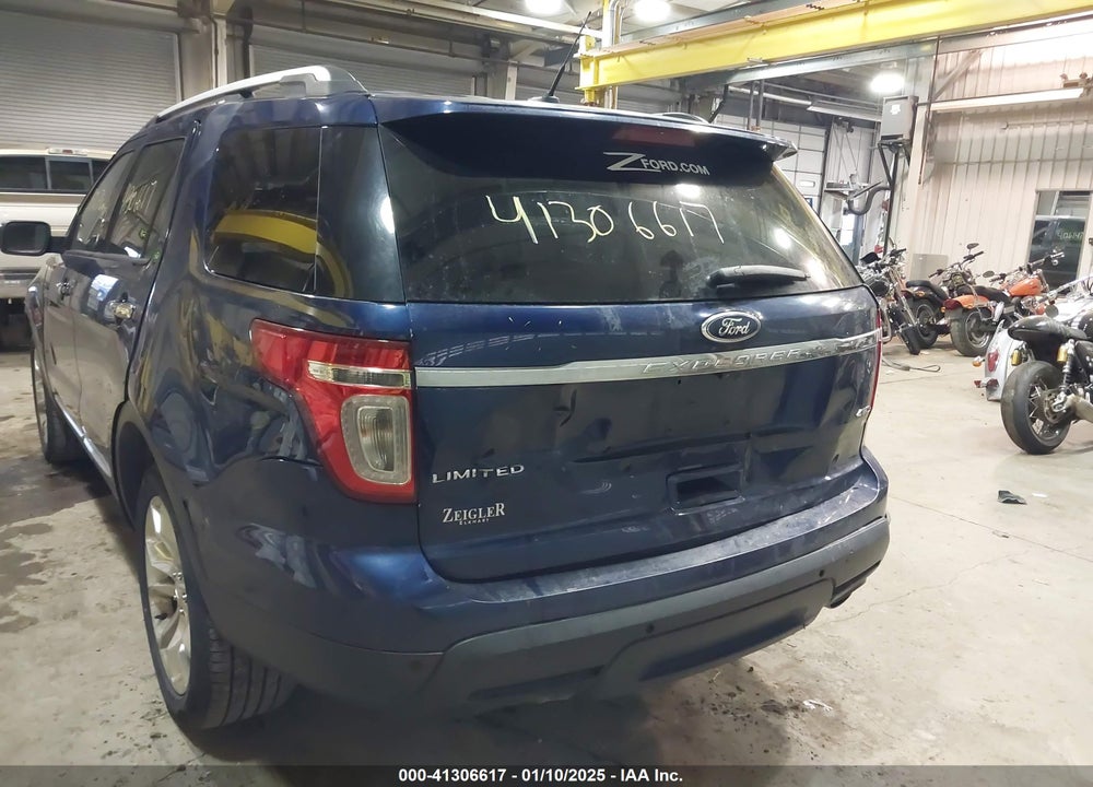2012 FORD EXPLORER LIMITED VIN: 1FMHK8F8XCGA86482